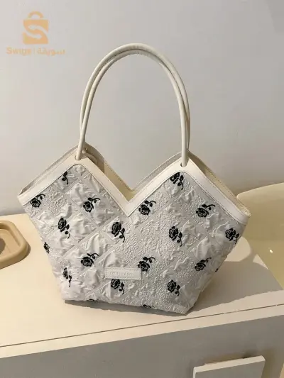 Sac à main pour femme motif a fleur