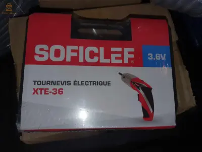 visseuse soficlef 3.6v