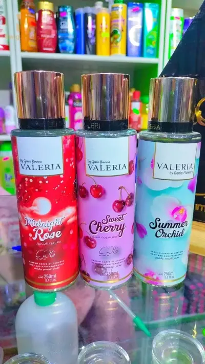معطر للجسم والشعر فاليريا