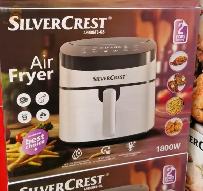 Friteuse sans huile SILVER CREST af9006tb-gs$🤍🤍