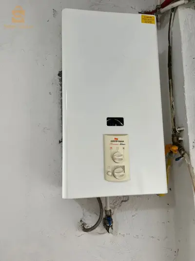 سخان ماء 10 لتر، flamme bleu