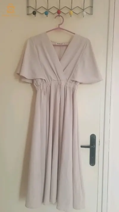 robe beige taille S