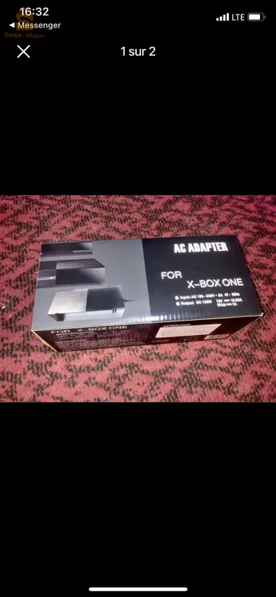 transfo Xbox one original jamais utilisé jdid