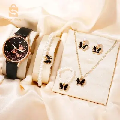 ساعات يد + اكسسوارات ❤❤
✨ساعة + ڨورمات + سنسلة+مناڨش (ميحولوش) ✨