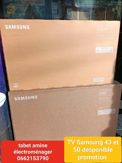 TV 43 Samsung Smart
TV 50 Samsung Smart 4k