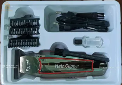 Tondeuse à cheveux sans fil rechargeable