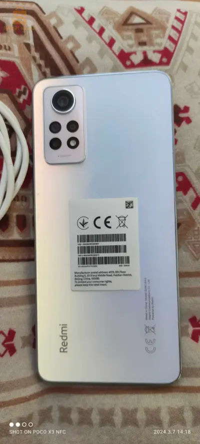 redmi not 12 pro original 256/16