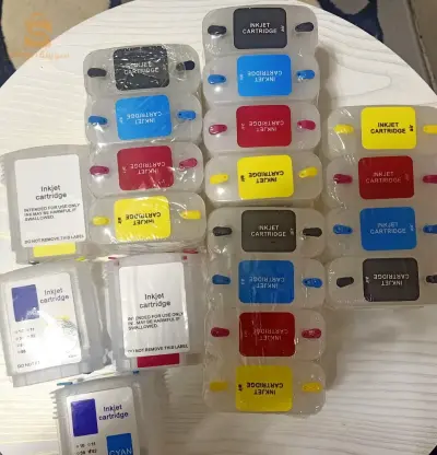 Cartouches rechargeables pour traceur HP 500 510 800 (livraison gratuite)