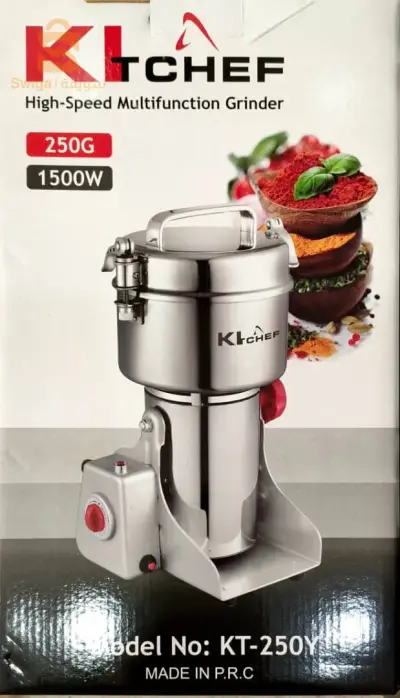 Moulin épaisse kitchef 250 g رحاية متعددة الوظائف ( القهوة والتوابل)
17.500

التوصيل لجميع الولايات
0782760619