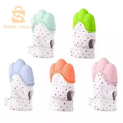 Anneau de dentition en Silicone pour bébé, sans BPA, doux, succion des doigts,