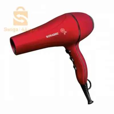 Séchoir Sonashi Fabulous à 2 vitesses rouge 2000W