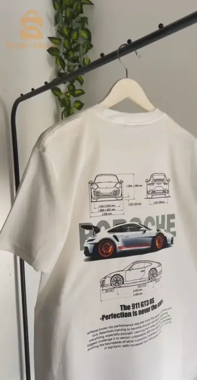 Porsche 911 t-shirt