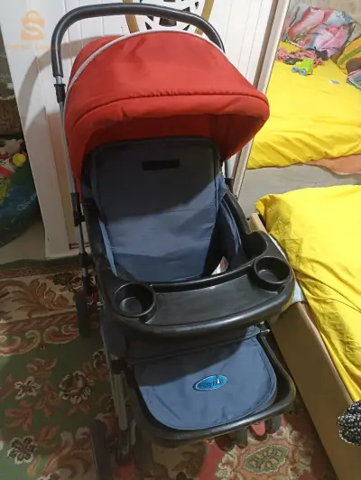 poussette bébé pingouin 💖 balonçoire double sense tres bonne état
