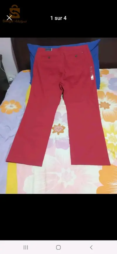 pantalon l'atoile Marque Tommy Hilfiger original.taille 34W/30L.made in Bangladesh habst caba.