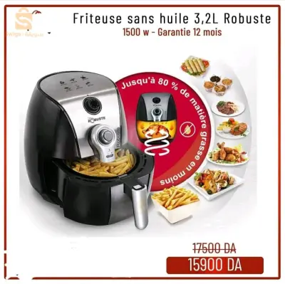 Friteuse robuste sans huile 3.2L