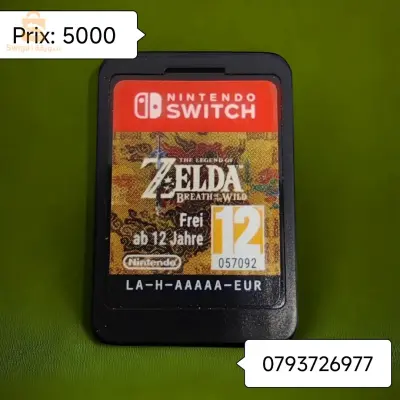 Cartouche The Legend of Zelda Breath of The Wild