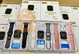 Smart Watch W26 noir et rose