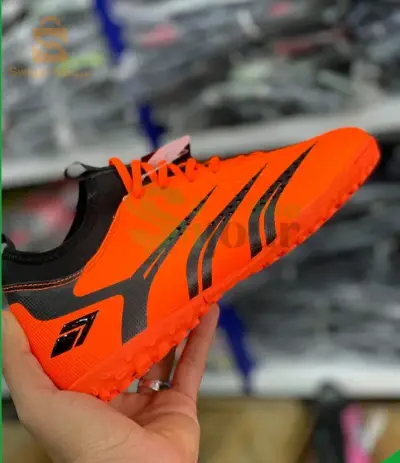 Soulier deffino orange tous terrains