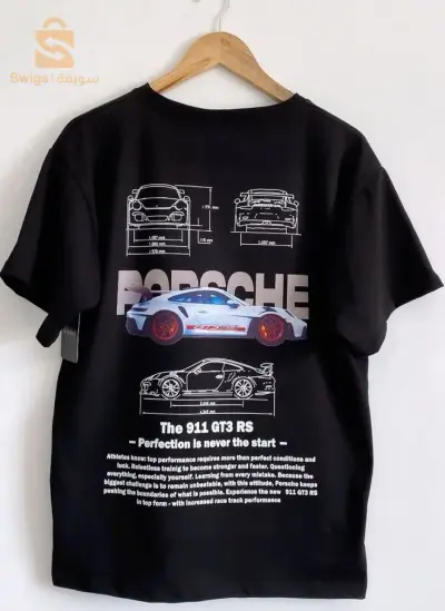 Porsche 911gt3 rs t-shirt oversized