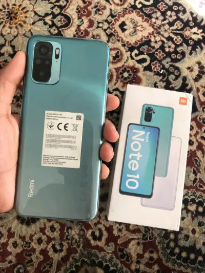 redmi note 10 
aviec boite 
rahlo Processeur