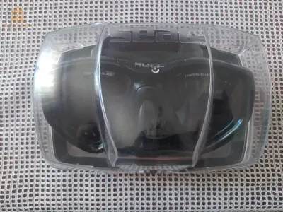 Masque de plongée avec tube flexible