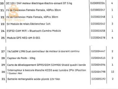 pack Arduino a ne pas ratter