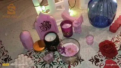 شموع زينة
