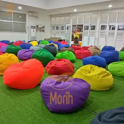 Beanbag poufs