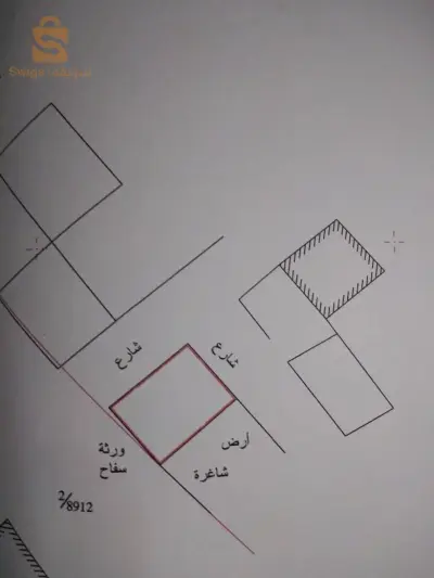 ارضي للبيع في ولاية باتنة بلدية جرمة 133mدو فصاد وثائق قانونية