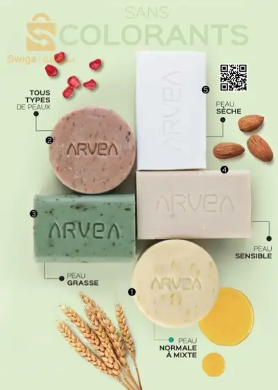 Savons aux  huiles végétales