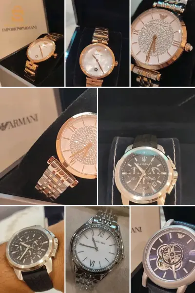ساعات نسائية و رجالية montres pour femme et homme