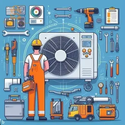 صيانة وتصليح وتركيب أجهزة التبريد والتكييف أم البواقي