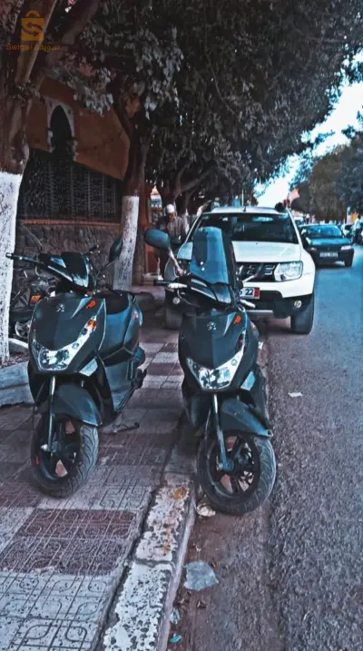 دراجة نارية من نوع بيجو