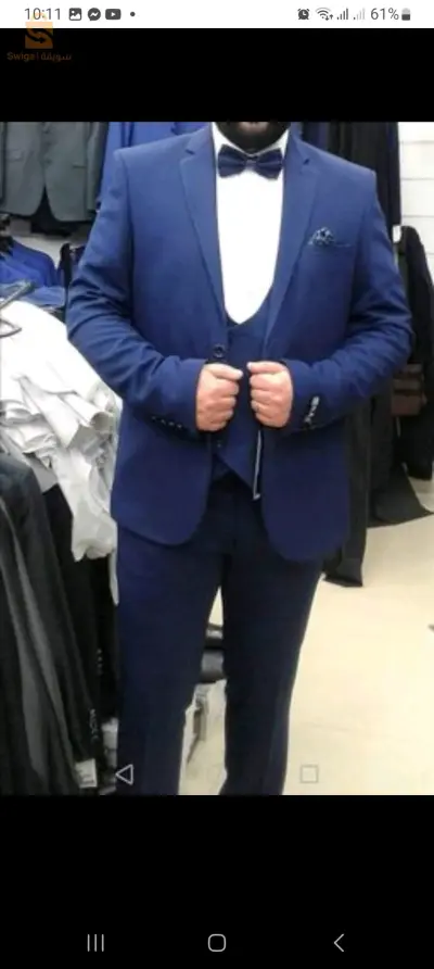 costume bleu made in turkey
