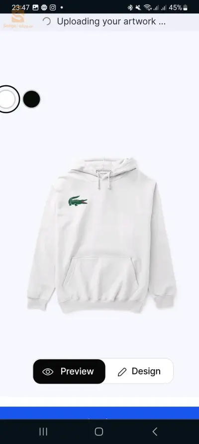 hoodie  لاكوست