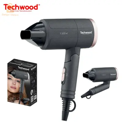 Techwood séche cheveux Pliable 1300W /TSC-1296