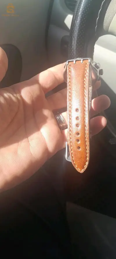 bracelet en cuir véritable pour vos montres #handmade