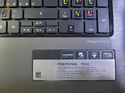 Acer aspire 7551G
