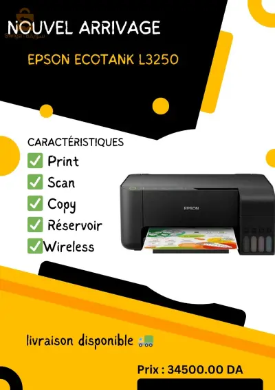 Imprimante EPSON ECOTANK L3250 WIFI