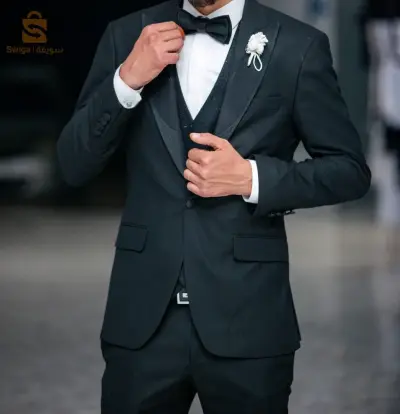 costume noire 3 piece كوستيم نوار