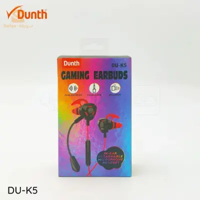 سماعات رأس سلكية للألعاب مع ميكروفون مدمج، لأجهزة PS4 وSwitch وXbox وPC 3.5 ملم DUNTH DU-K5$👍