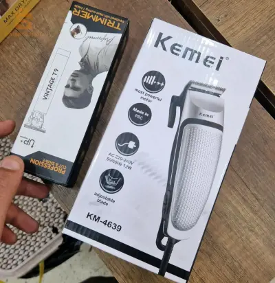 pack Tondeuse 4639 kemei + vintage T9