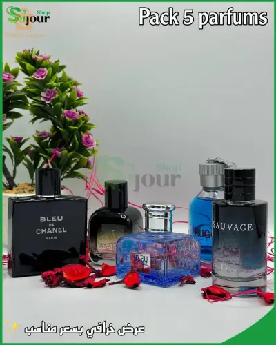 Pack 5 parfums