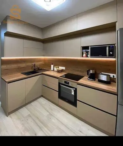 cuisine équipée et dressing