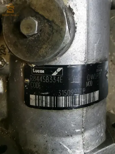 Pompe injection 206.partner +alternateur