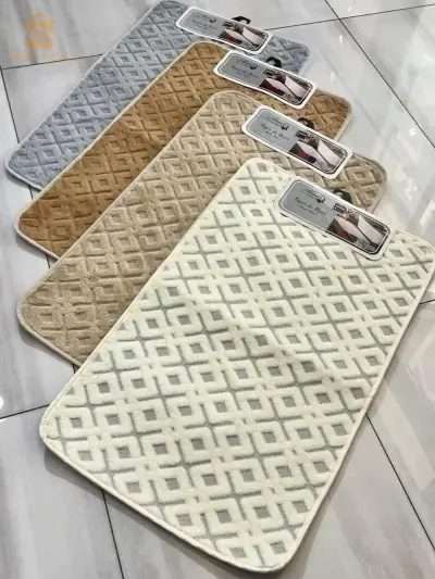 tapis de bain 2 pièces