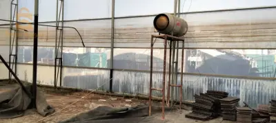 فرن تسخين بيوت الدجاج و المشاتل