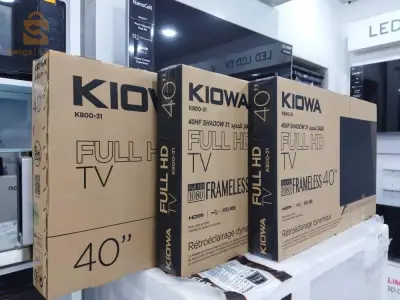 Tv kiowa 40 pouce SM
أجهزة تلفاز Classic View KIOWA 
40" 
Full HD
Frameless 
 من دون إطار مم يجعل المشاهدة ممتعة
2x HDMI
2x USB
Dolby 
28500دج
0665955230فب👉viber watts