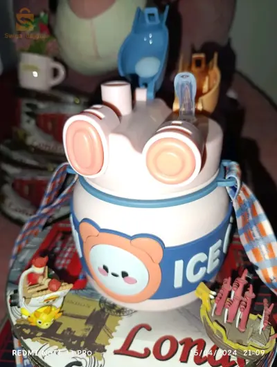 🐻 cute thermos