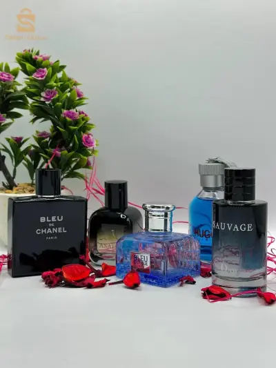 Pack 5 parfums
1_ bleu de chanel 
2_ hugo boss 
3_ asad 
4_ bleu exotique 
5_ sauvage 

✅ إستفد من أفضل خدمة توصيل سريعة (2 - 4 أيام) لـ58 ولاية جزائرية مع ضمان حسن المعاملة وجودة الخدمة.
✅ الدفع سيكون مباشرة بعد إستلام السلعة ووصولها لمنزلك أو مقر العمل حسب العنوان الخاص بك
✅ المنتج مضمون بجودة عالية.
✅ أفضل سعر في السوق.
✅ إستبدال سهل ومجاني.
✅ نحن دائماً جاهزون لمساعدتك.